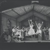 Cleavon Little [center] and unidentified others in the stage production Purlie