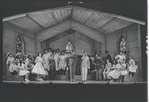 Sherman Hemsley [left] and unidentified others in the stage production Purlie