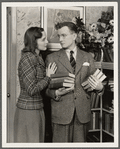 Ruth Matteson and Elliott Nugent in the stage production The Male Animal