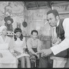 Carol Jean Lewis, Patti Jo, Sherman Hemsley and Cleavon Little in the stage production Purlie