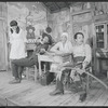 Patti Jo, Cleavon Little, Carol Jean Lewis and Sherman Hemsley in the stage production Purlie