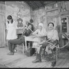 Patti Jo, Cleavon Little, Carol Jean Lewis and Sherman Hemsley in the stage production Purlie