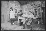 Patti Jo, Cleavon Little, Carol Jean Lewis and Sherman Hemsley in the stage production Purlie