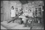 Patti Jo, Cleavon Little, Carol Jean Lewis and Sherman Hemsley in the stage production Purlie