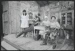 Patti Jo, Cleavon Little, Carol Jean Lewis and Sherman Hemsley in the stage production Purlie