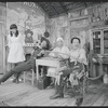 Patti Jo, Cleavon Little, Carol Jean Lewis and Sherman Hemsley in the stage production Purlie