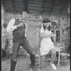 Cleavon Little and Patti Jo in the stage production Purlie