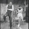 Cleavon Little and Patti Jo in the stage production Purlie