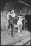 Cleavon Little and Patti Jo in the stage production Purlie