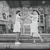 Patti Jo and Carol Jean Lewis in the stage production Purlie