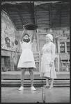 Patti Jo and Carol Jean Lewis in the stage production Purlie