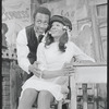 Cleavon Little and Patti Jo in the stage production Purlie