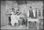 Carol Jean Lewis, Patti Jo, Sherman Hemsley and Cleavon Little in the stage production Purlie