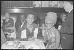 Clifton Davis, Melba Moore [center] and unidentified others in Purlie publicity photo at Sardis