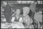Clifton Davis, Melba Moore [center] and unidentified others in Purlie publicity photo at Sardis