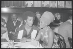Clifton Davis, Melba Moore [center] and unidentified others in Purlie publicity photo at Sardis