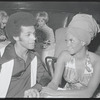 Clifton Davis, Melba Moore [center] and unidentified others in Purlie publicity photo at Sardis