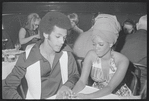 Clifton Davis, Melba Moore [center] and unidentified others in Purlie publicity photo at Sardis