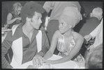 Clifton Davis, Melba Moore [center] and unidentified others in Purlie publicity photo at Sardis