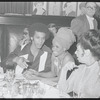 Clifton Davis, Melba Moore [center] and unidentified others in Purlie publicity photo at Sardis