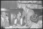 Clifton Davis, Melba Moore [center] and unidentified others in Purlie publicity photo at Sardis