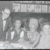 Clifton Davis, Melba Moore [center] and unidentified others in Purlie publicity photo at Sardis