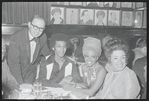 Clifton Davis, Melba Moore [center] and unidentified others in Purlie publicity photo at Sardis