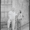 Art Wallace and Tommy Breslin in the National tour of the stage production Purlie