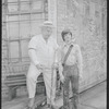 Art Wallace and Tommy Breslin in the National tour of the stage production Purlie