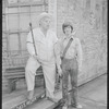 Art Wallace and Tommy Breslin in the National tour of the stage production Purlie