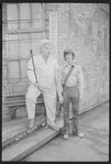 Art Wallace and Tommy Breslin in the National tour of the stage production Purlie