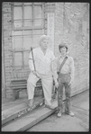 Art Wallace and Tommy Breslin in the National tour of the stage production Purlie