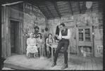 Carol Jean Lewis, Patti Jo, Sherman Hemsley and Robert Guillaume in the National tour of the stage production Purlie