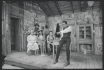 Carol Jean Lewis, Patti Jo, Sherman Hemsley and Robert Guillaume in the National tour of the stage production Purlie