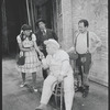 Patti Jo, Robert Guillaume, Art Wallace and Sherman Hemsley in the National tour of the stage production Purlie