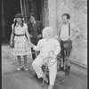 Patti Jo, Robert Guillaume, Art Wallace and Sherman Hemsley in the National tour of the stage production Purlie