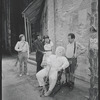 Tommy Breslin, Robert Guillaume, Patti Jo, Art Wallace and Sherman Hemsley in the National tour of the stage production Purlie