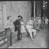 Tommy Breslin, Robert Guillaume, Patti Jo, Art Wallace, Sherman Hemsley and unidentified others in the National tour of the stage production Purlie