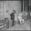 Tommy Breslin, Robert Guillaume, Patti Jo, Art Wallace, Sherman Hemsley and unidentified others in the National tour of the stage production Purlie