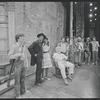 Tommy Breslin, Robert Guillaume, Patti Jo, Art Wallace, Sherman Hemsley and unidentified others in the National tour of the stage production Purlie
