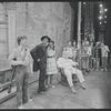 Tommy Breslin, Robert Guillaume, Patti Jo, Art Wallace, Sherman Hemsley and unidentified others in the National tour of the stage production Purlie