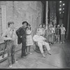 Tommy Breslin, Robert Guillaume, Patti Jo, Art Wallace, Sherman Hemsley and unidentified others in the National tour of the stage production Purlie