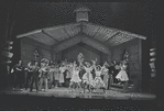 Robert Guillaume [center] and unidentified others in the National tour of the stage production Purlie