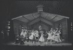 Robert Guillaume [center] and unidentified others in the National tour of the stage production Purlie