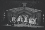 Robert Guillaume [center] and unidentified others in the National tour of the stage production Purlie