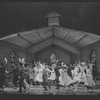 Robert Guillaume [center] and unidentified others in the National tour of the stage production Purlie