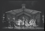 Robert Guillaume [center] and unidentified others in the National tour of the stage production Purlie