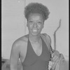 Gloria Edwards in rehearsal for the stage production Ain't Supposed to Die a Natural Death