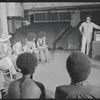 Director Gilbert Moses and cast in rehearsal for the stage production Ain't Supposed to Die a Natural Death
