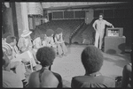 Director Gilbert Moses and cast in rehearsal for the stage production Ain't Supposed to Die a Natural Death